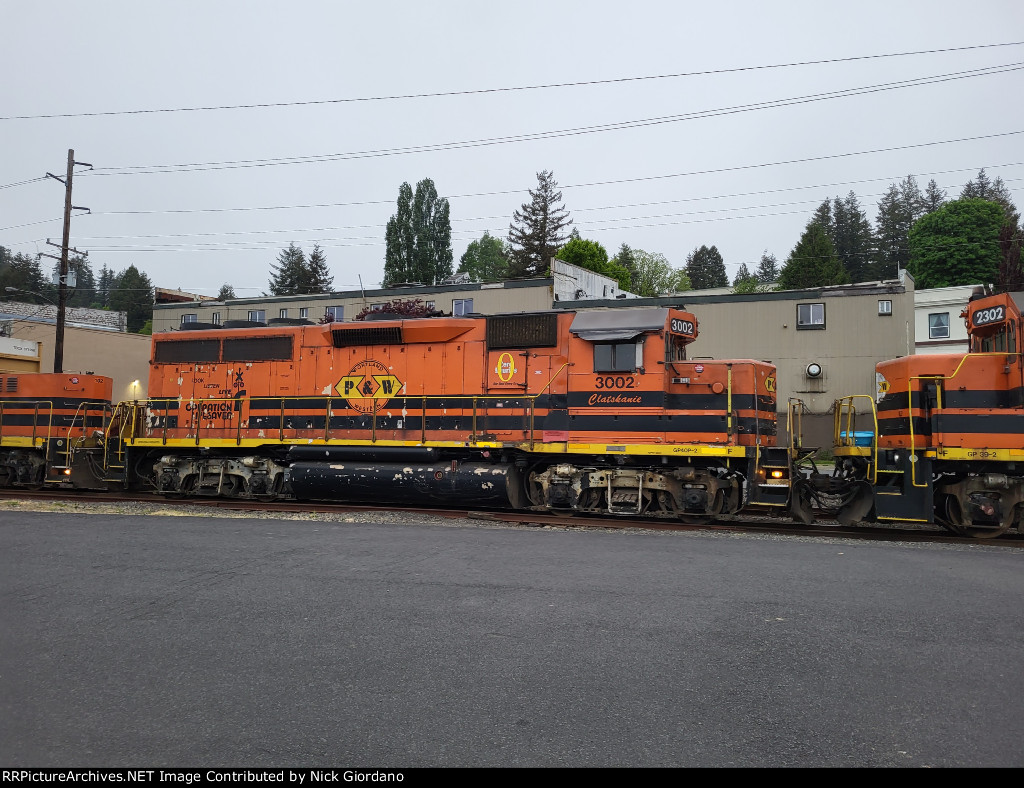 PNWR 3002 Clatskanie 